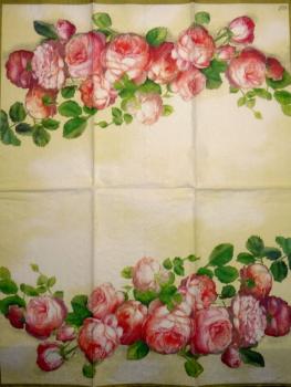 167 Roses - 3-ply (cream)